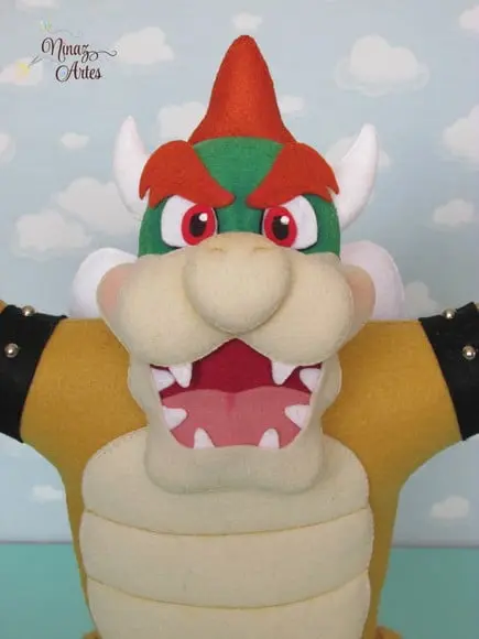 Boneco Bowser - Tema Super Mario