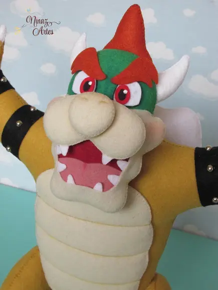 Boneco Bowser - Tema Super Mario