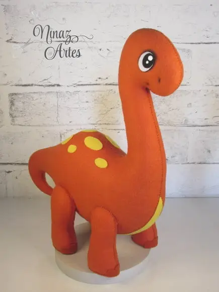 Boneco Brontossauro - Tema Dinossauros