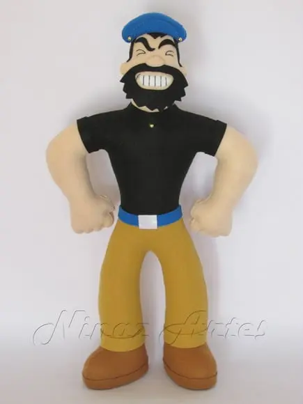 Boneco Brutus - Tema Popeye