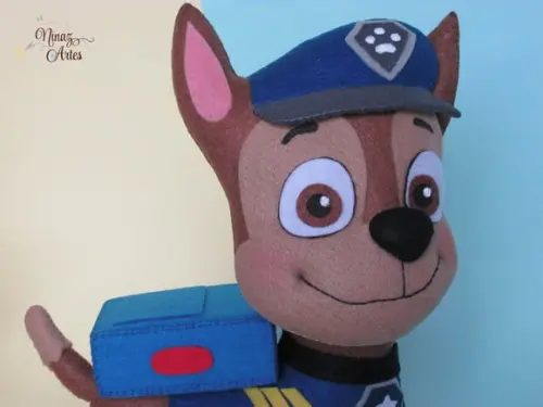 Boneco Cão Chase - Tema Patrulha Canina