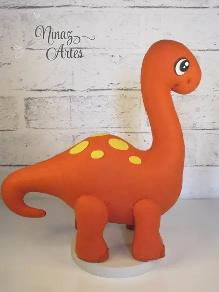 Boneco Brontossauro - Tema Dinossauros