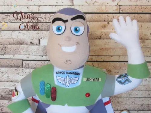 Boneco Buzz Lightyear - Tema Toy Story