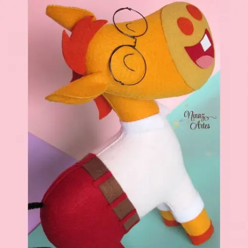 Boneco Burro Conselheiro -Tema Sítio do Picapau Amarelo