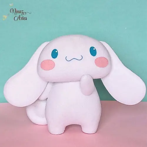 Boneco Cinnamoroll - Tema Hello Kitty