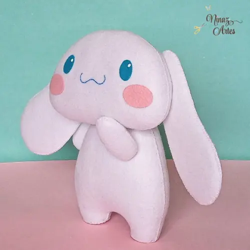 Boneco Cinnamoroll - Tema Hello Kitty