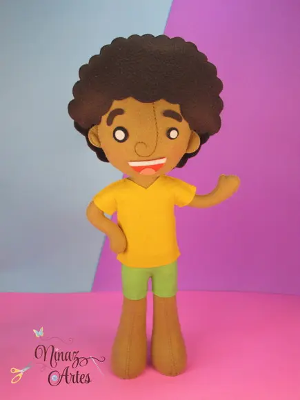 Boneco Dan - o Sol na Fazendinha