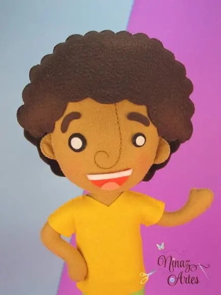 Boneco Dan - o Sol na Fazendinha