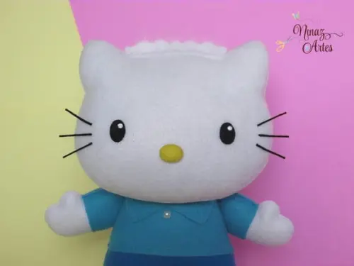 Boneco Dear Daniel - Tema Hello Kitty