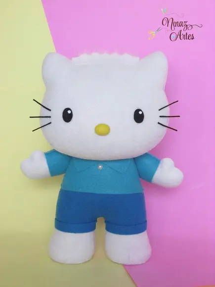 Boneco Dear Daniel - Tema Hello Kitty