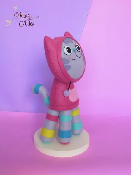 Boneco Dj Risonho - Tema a Casa Mágica da Gabby