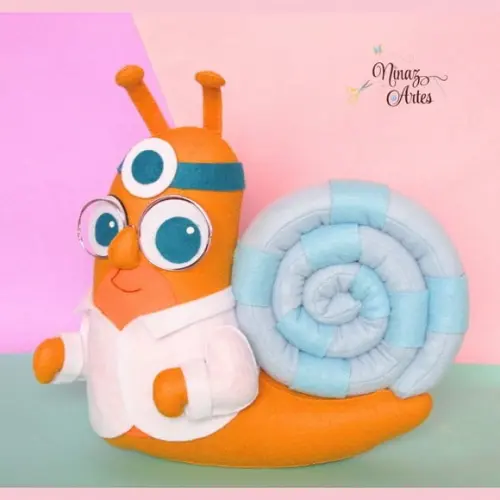 Boneco Doutor Caramujo - Tema Sítio do Picapau Amarelo