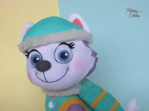Boneco Everest - Tema Patrulha Canina