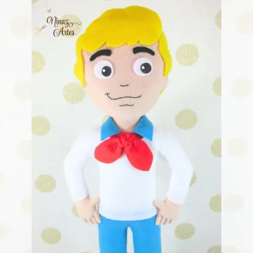 Boneco Fred - Tema Scooby Doo