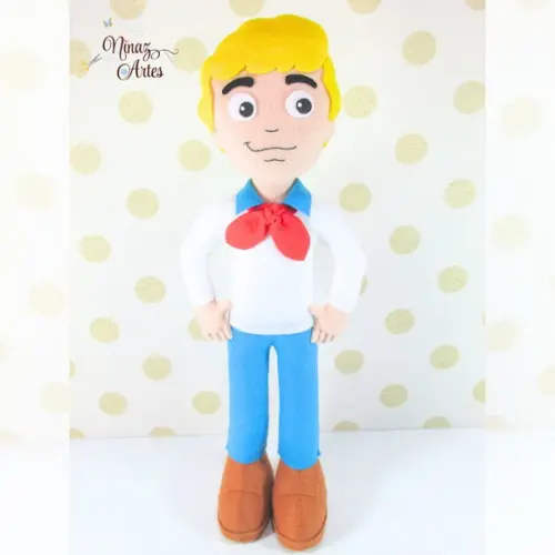 Boneco Fred - Tema Scooby Doo
