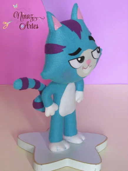 Boneco Gatuno - Tema a Casa Mágica da Gabby