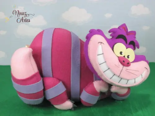 Boneco Gato Risonho - Tema Alice no País das Maravilhas