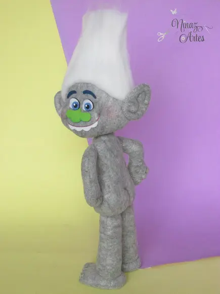 Boneco Gui Diamante - Tema Trolls