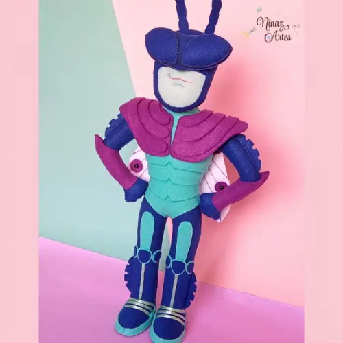 Boneco Inseto Dax - Tema o Mundo de Mia