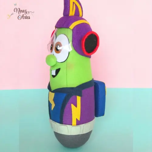 Boneco Larry Pepino - Tema Vegetables/ Vegecontos
