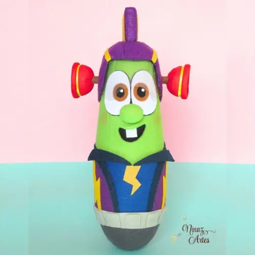 Boneco Larry Pepino - Tema Vegetables/ Vegecontos