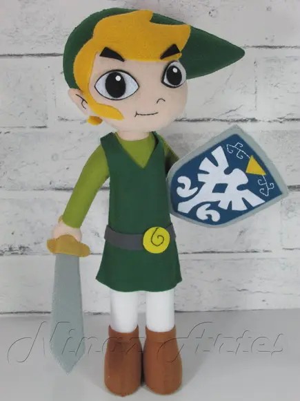 Boneco Link - Tema The Legend Of The Zelda