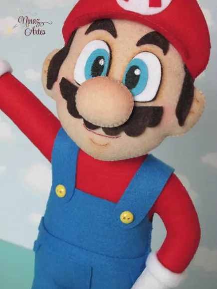 Boneco Mario Bros - Tema Super Mario