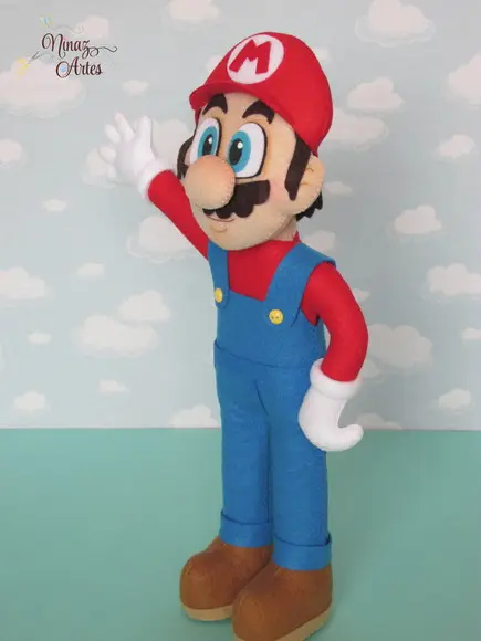 Boneco Mario Bros - Tema Super Mario