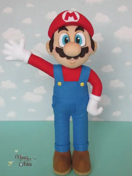 Boneco Mario Bros - Tema Super Mario