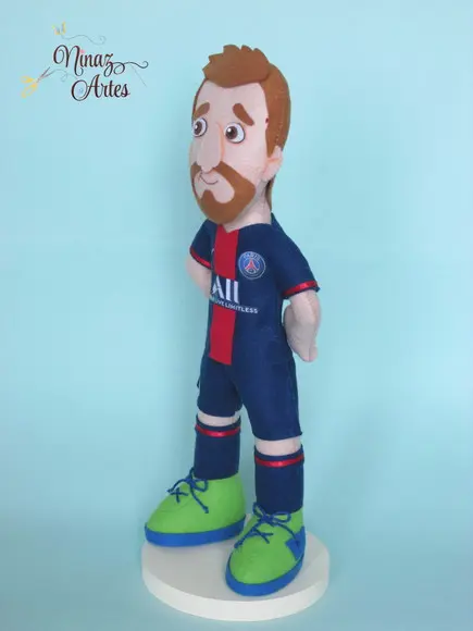 Boneco Messi - Jogador de Futebol