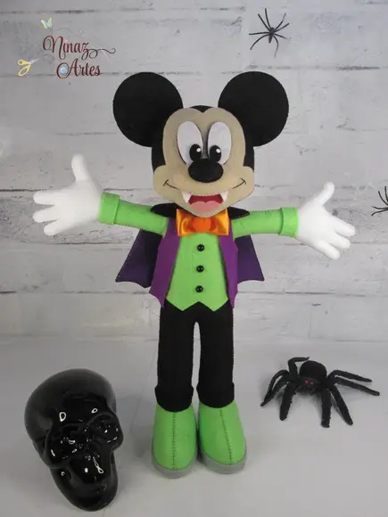 Boneco Mickey Vampiro - Tema Halloween