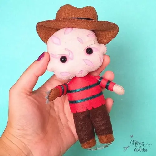 Boneco Mini Freddy Krueger - Coleção Trevosos