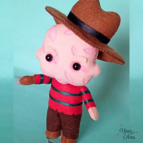 Boneco Mini Freddy Krueger - Coleção Trevosos