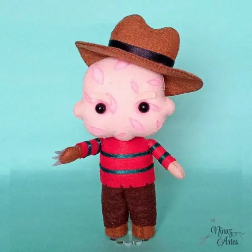 Boneco Mini Freddy Krueger - Coleção Trevosos