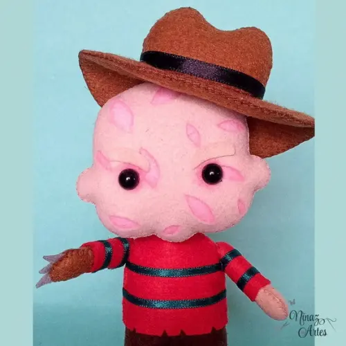 Boneco Mini Freddy Krueger - Coleção Trevosos