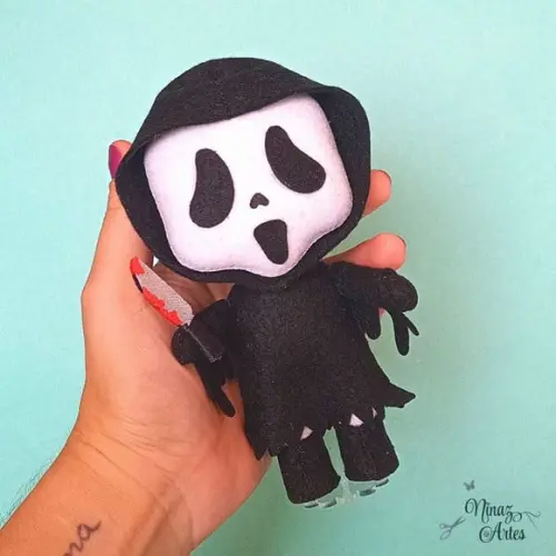 Boneco Mini Ghostface - Coleção Trevosos