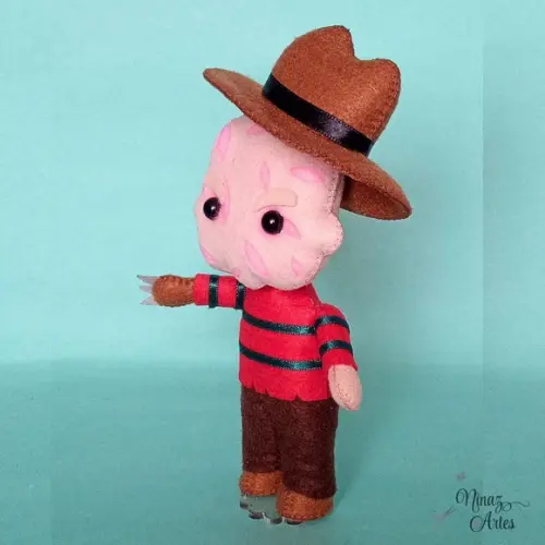 Boneco Mini Freddy Krueger - Coleção Trevosos
