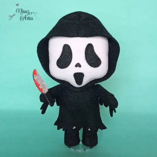 Boneco Mini Ghostface - Coleção Trevosos