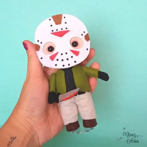 Boneco Mini Jason Voorhees - Coleção Trevosos
