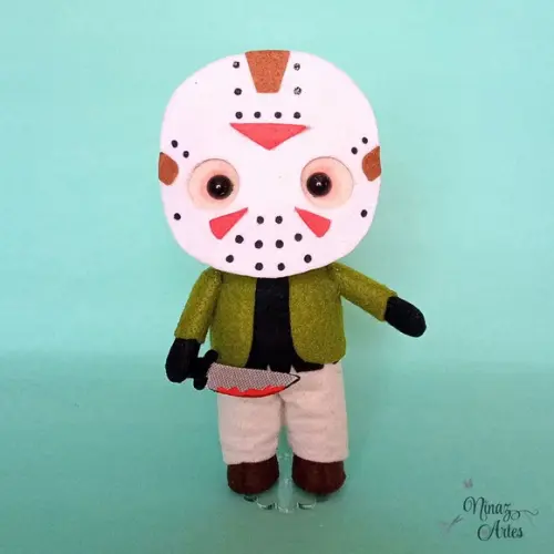 Boneco Mini Jason Voorhees - Coleção Trevosos