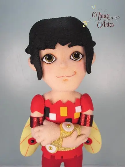 Boneco Mo - Tema o Mundo de Mia