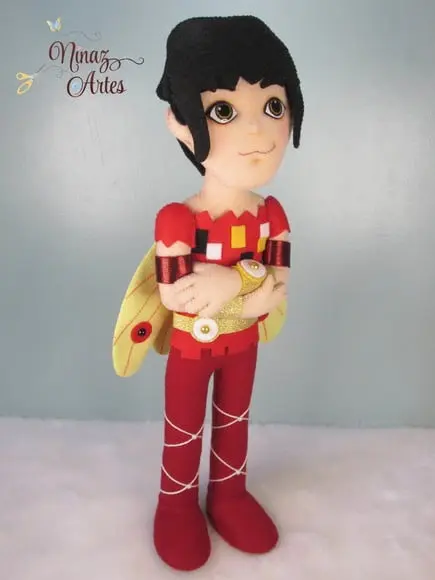 Boneco Mo - Tema o Mundo de Mia