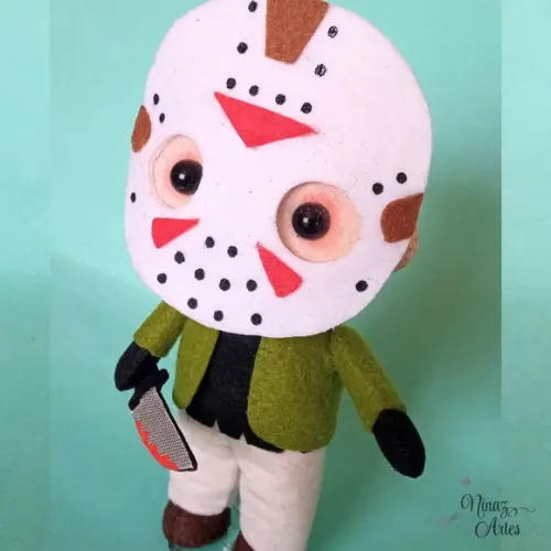 Boneco Mini Jason Voorhees - Coleção Trevosos