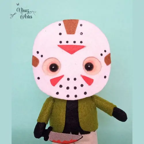 Boneco Mini Jason Voorhees - Coleção Trevosos