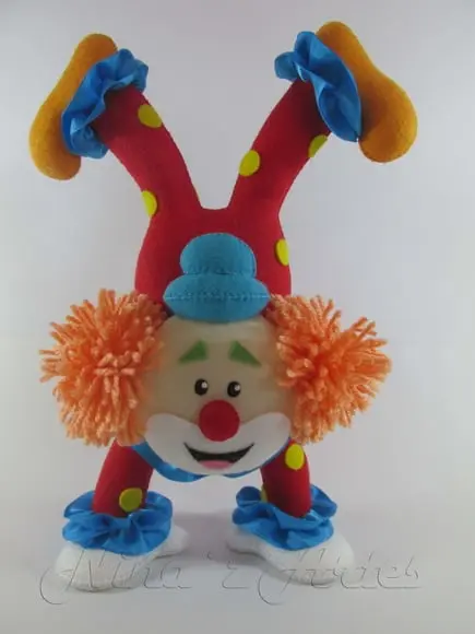 Boneco Palhaço Bananinha - Tema Circo