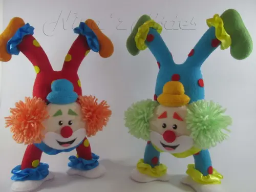 Boneco Palhaço Bananinha - Tema Circo