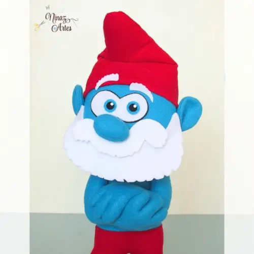 Boneco Papai Smurf -Tema Os Smurfs