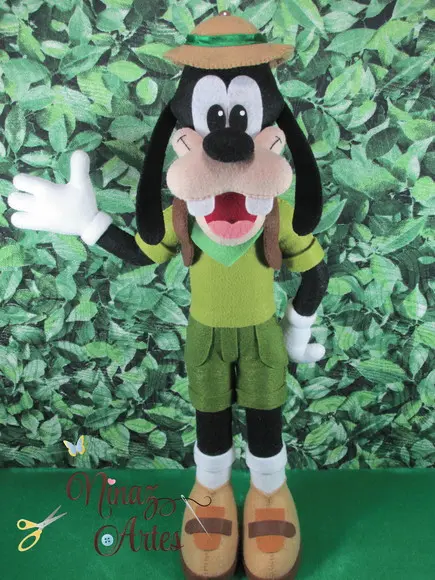 Boneco Pateta - Tema Mickey Safári
