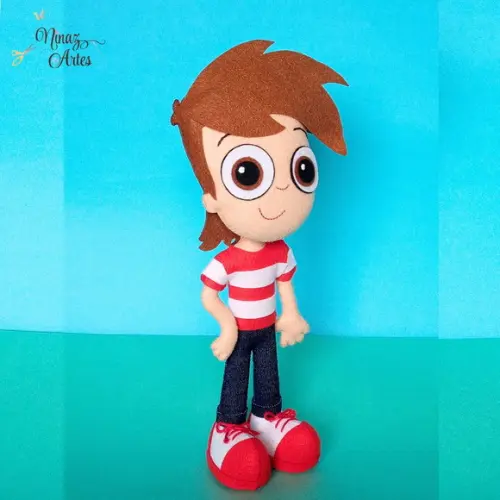 Boneco Pedrinho -Tema Sítio do Picapau Amarelo