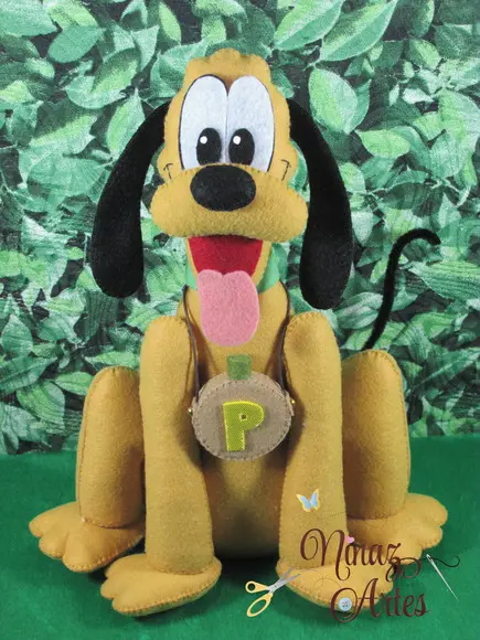 Boneco Pluto - Tema Mickey Safari